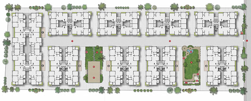 Master Plan of Rajhans Orange in Palanpur, Surat - Image 251205