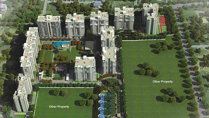 Master Plan of Shalimar Gallant in Mahanagar, Lucknow - Image 248028