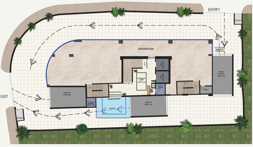 Master Plan of Rajhans Otium in Santacruz West, Mumbai - Image 344539