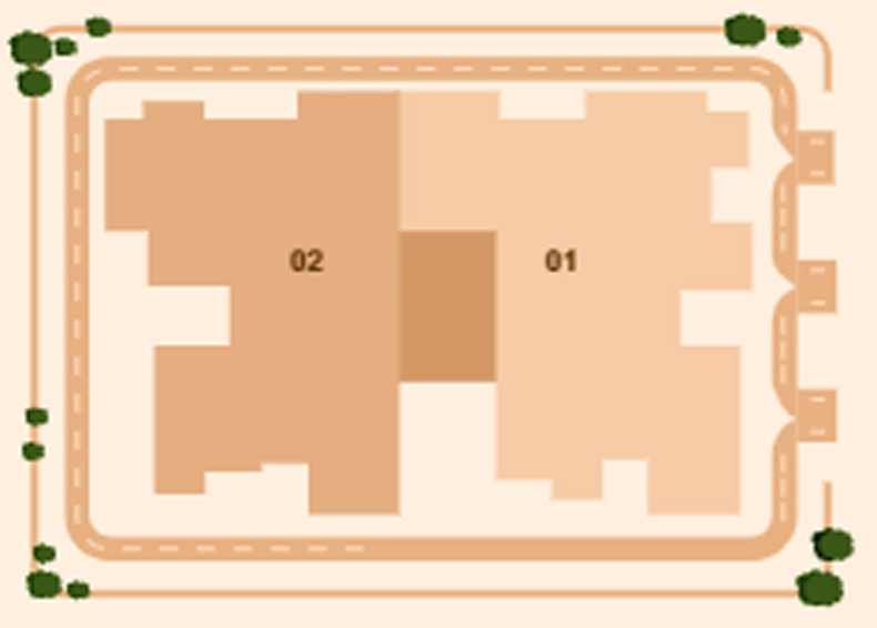 Master Plan of RVK Kshitij in Karve Nagar, Pune - Image 120946