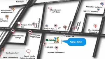 Location of Indira Green Ville - Image 340314