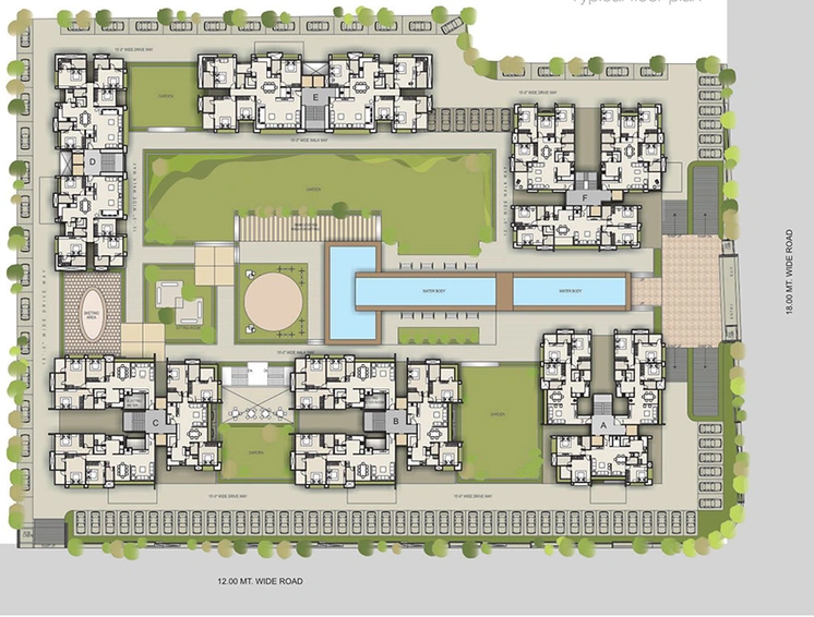 Master Plan of Vaishnodevi Lifestyle in Pal, Surat - Image 253575