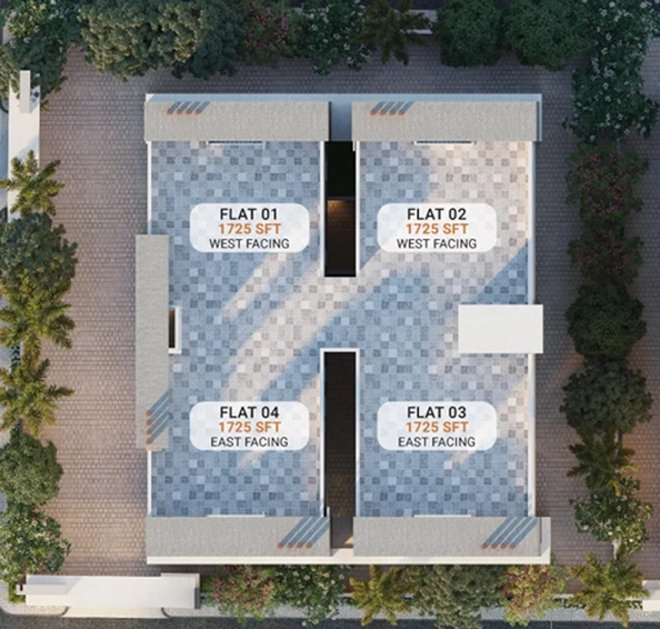 Master Plan of Doyen Ascent Flamingo A in Serilingampally, Hyderabad - Image 248332