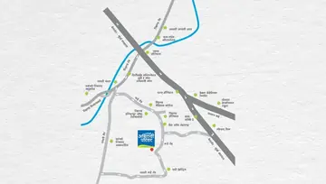 Location of Paranjape Abhiruchi Parisar - Image 121125