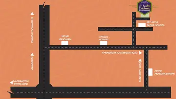 Location of Kaaviya Garden Bala Enclave - Image 333841