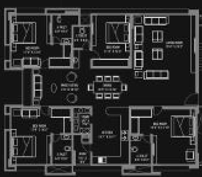 4 BHK Flat in DMD Spring Valley in New Citylight, Surat - Image 846754