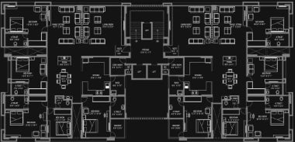 Floor Plan of DMD Spring Valley in New Citylight, Surat - Image 253630