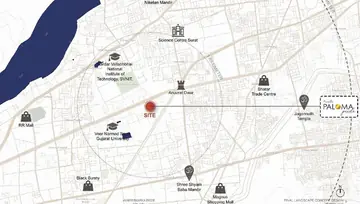 Location of Avadh Paloma Pride - Image 252393