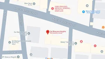 Location of Gruhashilpi Sai Bhavana Heights - Image 228886