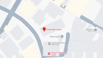 Location of Gruhashilpi Towers - Image 228892