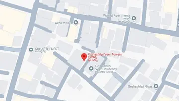 Location of Gruhashilpi Veer Towers - Image 228905