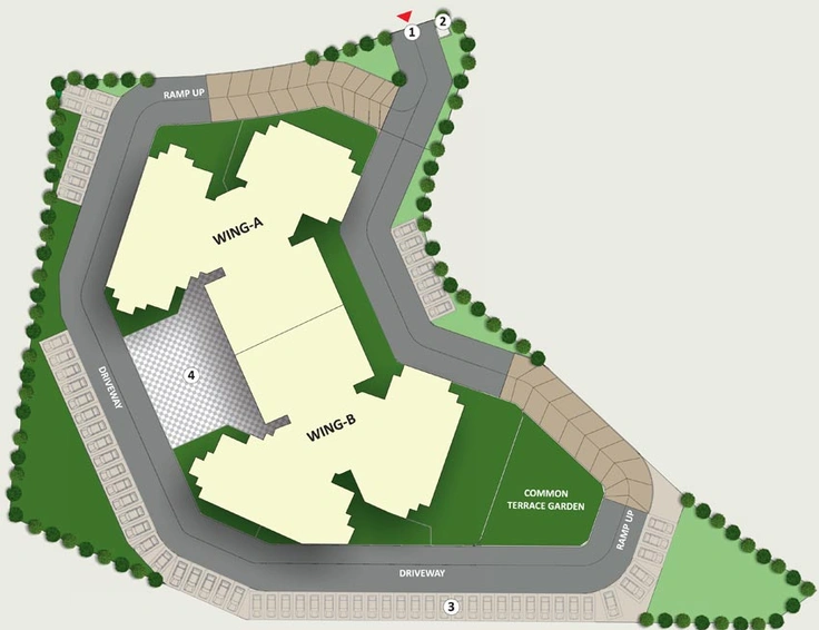 Master Plan of Paranjape Forest Trails Highgardens in Bhugaon, Pune - Image 121175