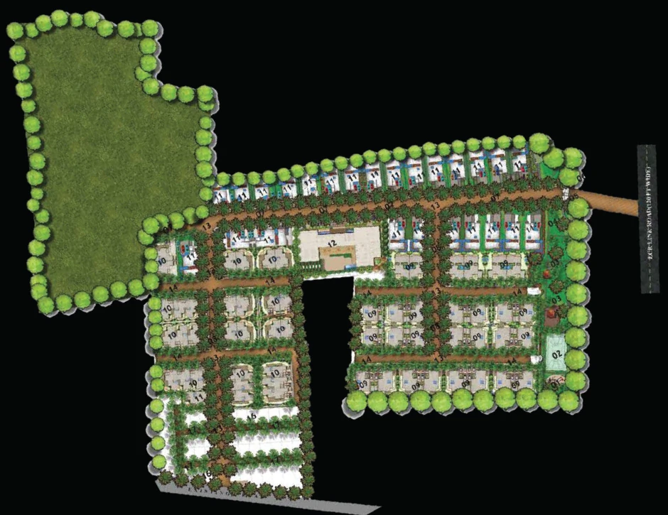 Master Plan of KEH Mantri Signature Villa in Injambakkam, Chennai - Image 345771