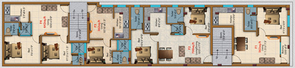 Floor Plan of KEH Shakthi Enclave in Royapettah, Chennai - Image 245419