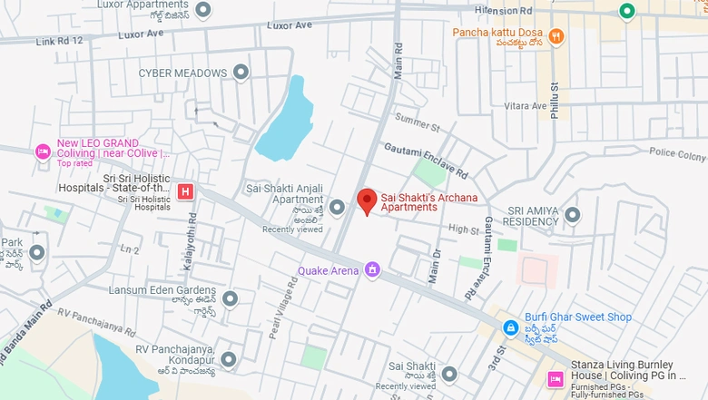 Location of Saishakti Archana in Kondapur, Hyderabad - Image 248466