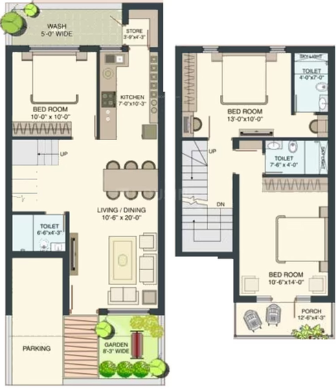 3 BHK House/Villa in Avadh Lake City in Bardoli, Surat - Image 846095