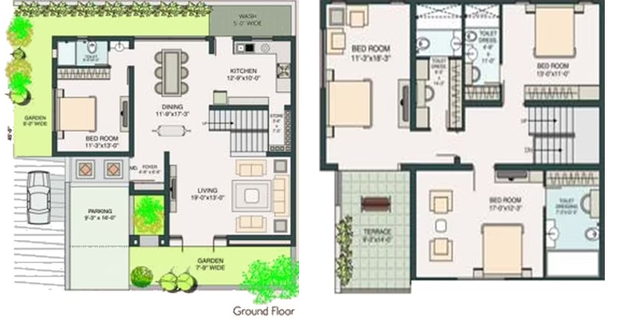 4 BHK House/Villa in Avadh Lake City in Bardoli, Surat - Image 846100