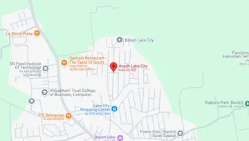 Location of Avadh Lake City - Image 251333