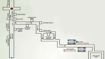 Location of Shri Sri Krishna Royale - Image 248651