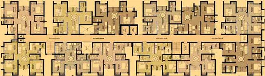 Floor Plan of Marg Pushpadruma in OMR, Chennai - Image 333868