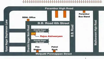 Location of Rajus Aishwaryam - Image 234657