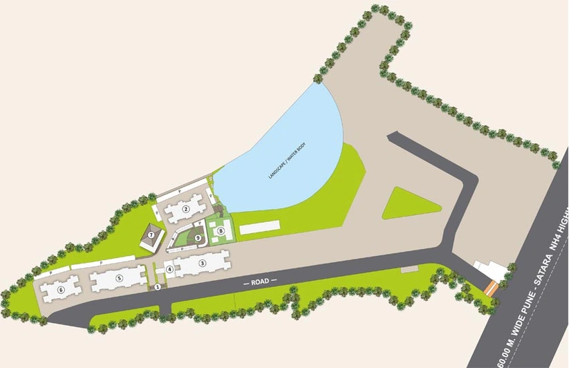 Master Plan of Paranjape Athashri Ananda in Varve Bk, Pune - Image 121253