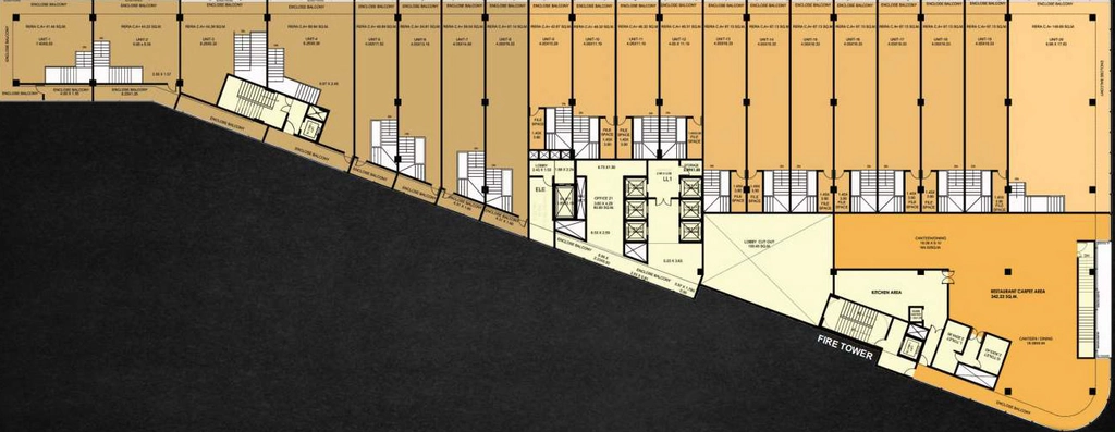 Floor Plan of Sai Proviso Emporis Phase 1 in Hinjewadi, Pune - Image 348185