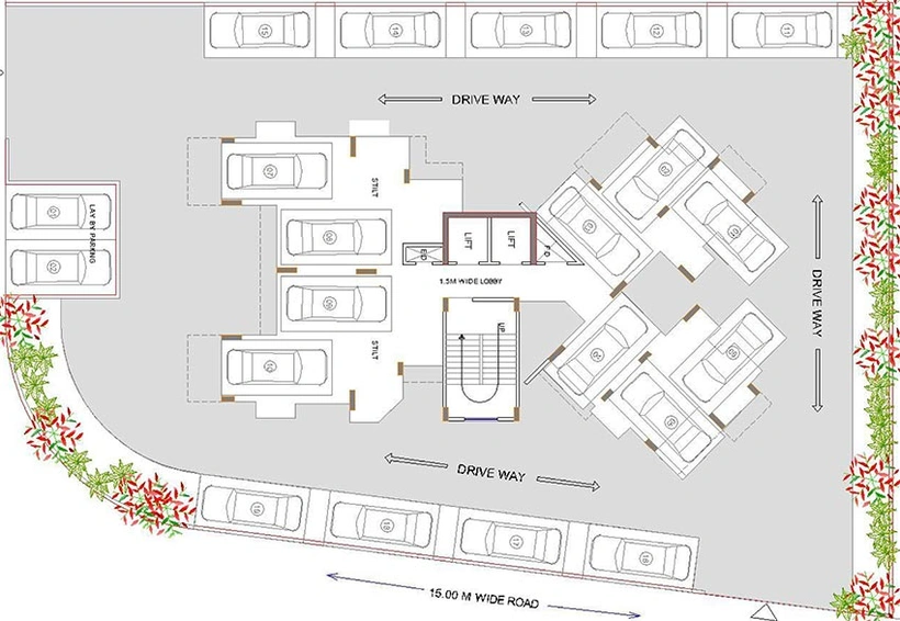 Master Plan of Proviso Hill Park in Kharghar, Navi Mumbai - Image 254297