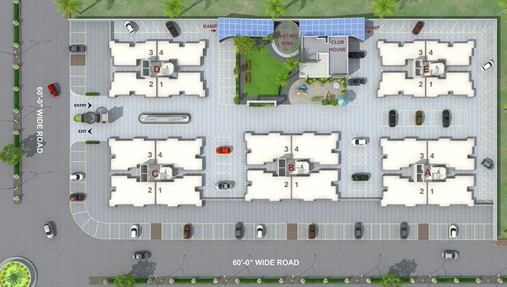 Master Plan of Happy Nakshatra View in Palanpur, Surat - Image 252053
