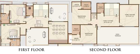4 BHK Penthouse in Happy Vastu Discovery in Althan, Surat - Image 846362