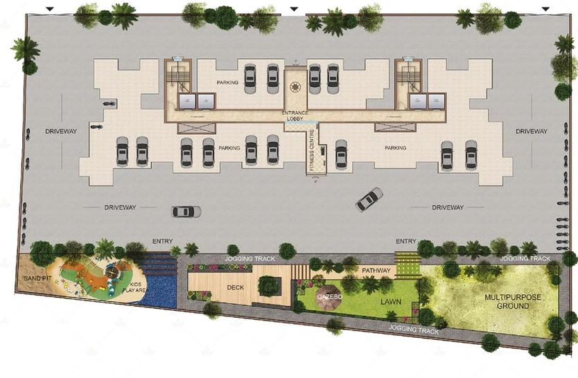 Master Plan of Namo Riverstone in Panvel, Navi Mumbai - Image 121301