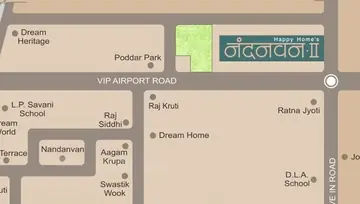 Location of Happy Nandanvan 2 - Image 252083