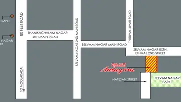 Location of Rajus Aalayam - Image 235291