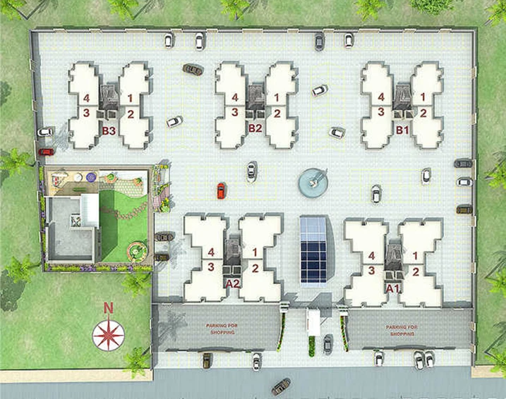 Master Plan of Happy Nakshatra Platinum in Palanpur, Surat - Image 251901