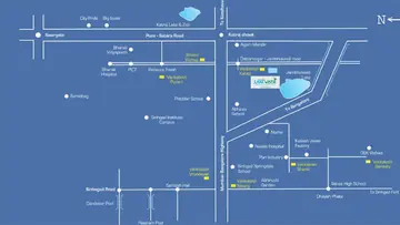 Location of Shree Venkatesh Lake Vista - Image 349064