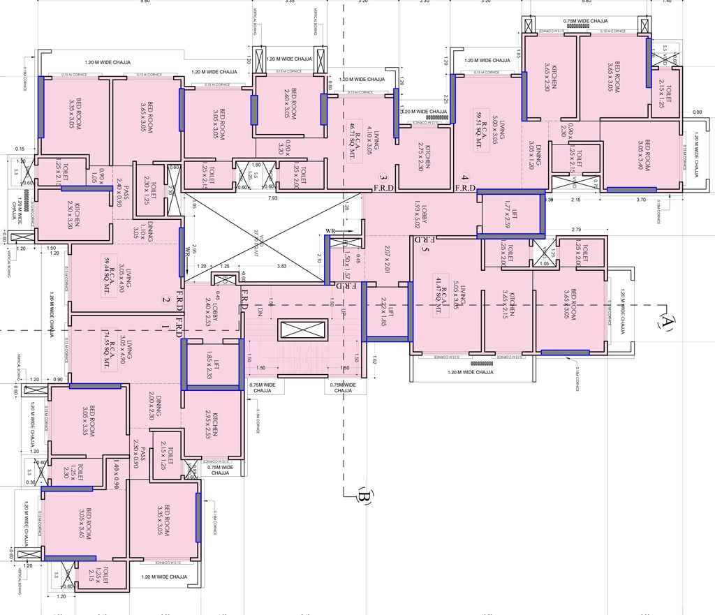 Floor Plan of Namo Silverine in Borivali West, Mumbai - Image 326600