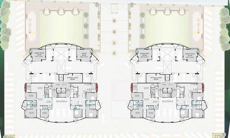 Master Plan of Ravani Fortuna in Althan, Surat - Image 252442