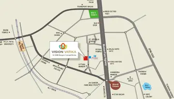 Location of Vision Vatika - Image 121314