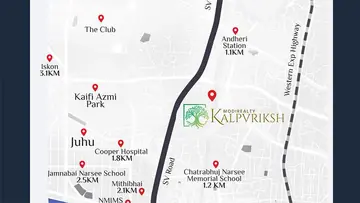 Location of Modirealty Kalpvriksh - Image 352920