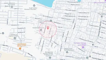 Location of Arjun Murali - Image 227741