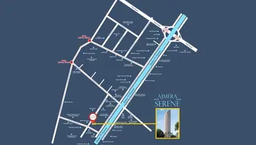 Location of Ajmera Serene - Image 254536