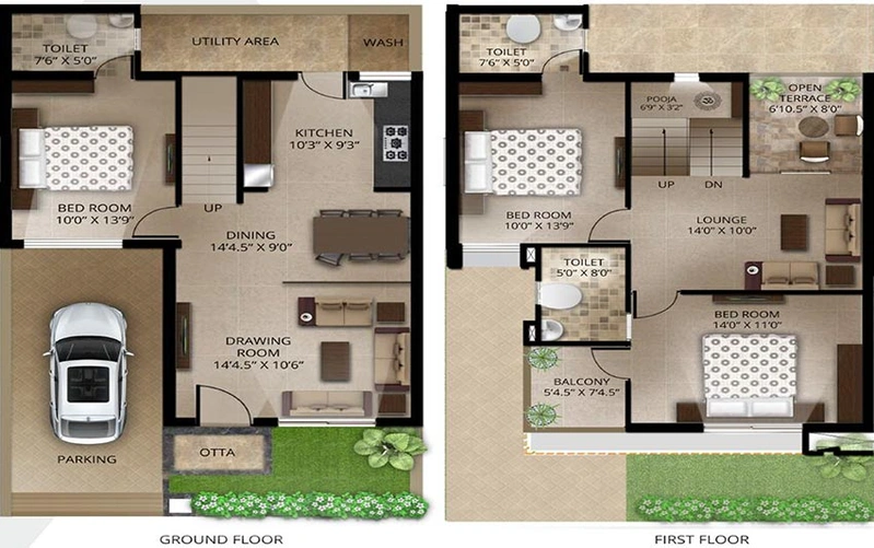 3 BHK House/Villa in Hari Om Sollitaire in Manipur, Ahmedabad - Image 849771