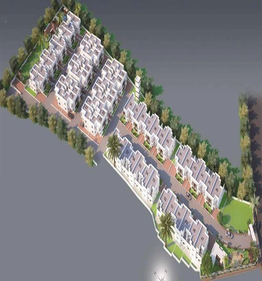 Master Plan of Hari Devansh Harmonny in Ognaj, Ahmedabad - Image 263190