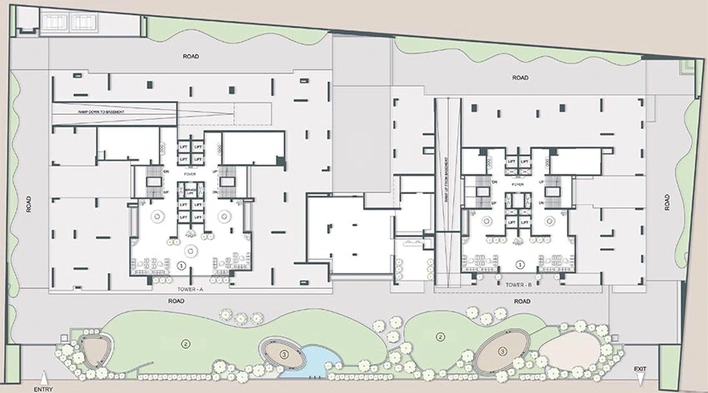 Master Plan of Ratnaakar Artesia in Ambli, Ahmedabad - Image 269721