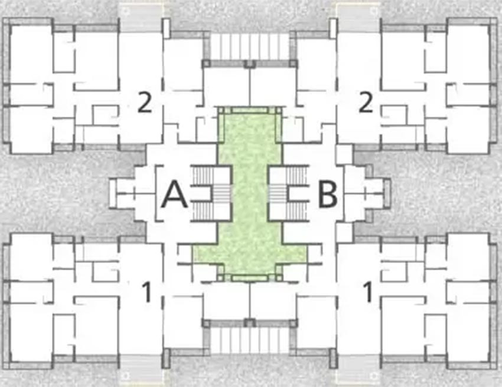 Floor Plan of Ratnaakar Ratnaakar 3 in Satellite, Ahmedabad - Image 266507