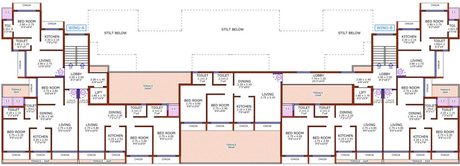 Floor Plan of Payal Bhaveshwar Pushp in Ulwe, Navi Mumbai - Image 125087