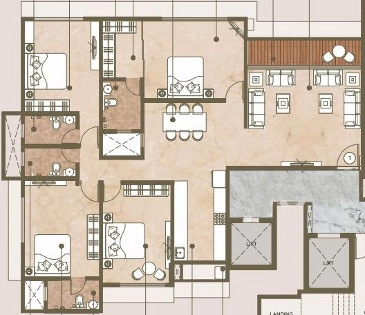 4 BHK Flat in VK Sky Casa in Ghatkopar East, Mumbai - Image 868559
