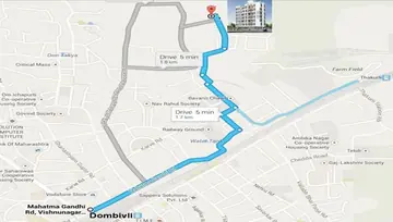 Location of Mohite Shreeyog Residency - Image 243177