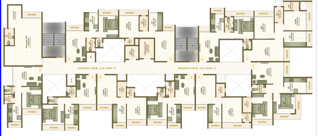 Floor Plan of Shree Empire in Panvel, Navi Mumbai - Image 121438