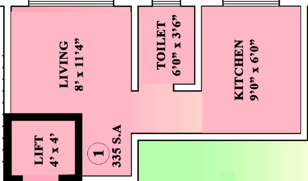 1 RK Flat in Pawan Swami Samarth Apartment in Ghansoli, Navi Mumbai - Image 789138